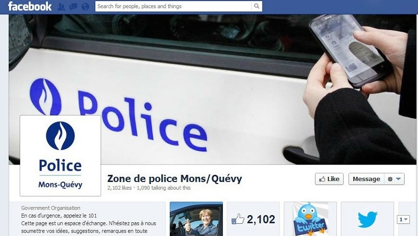 Police belge et médias sociaux : expériences